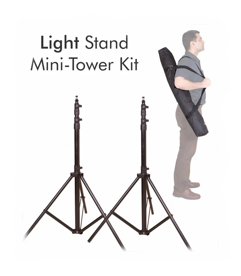 Light Stand Mini-Tower AC (Air-Cushioned) Kit